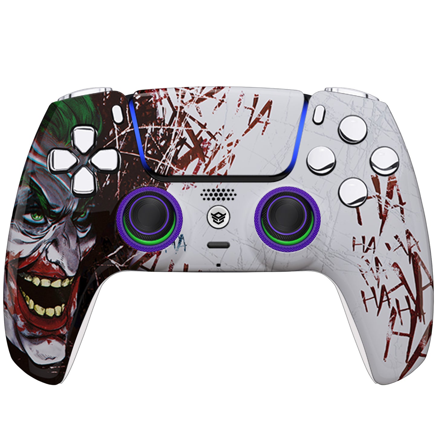 HEXGAMING ULTIMATEコントローラー Hall 効果ジョイスティック搭載 – PS5/PC/モバイル対応 - ピエロ Hahaha