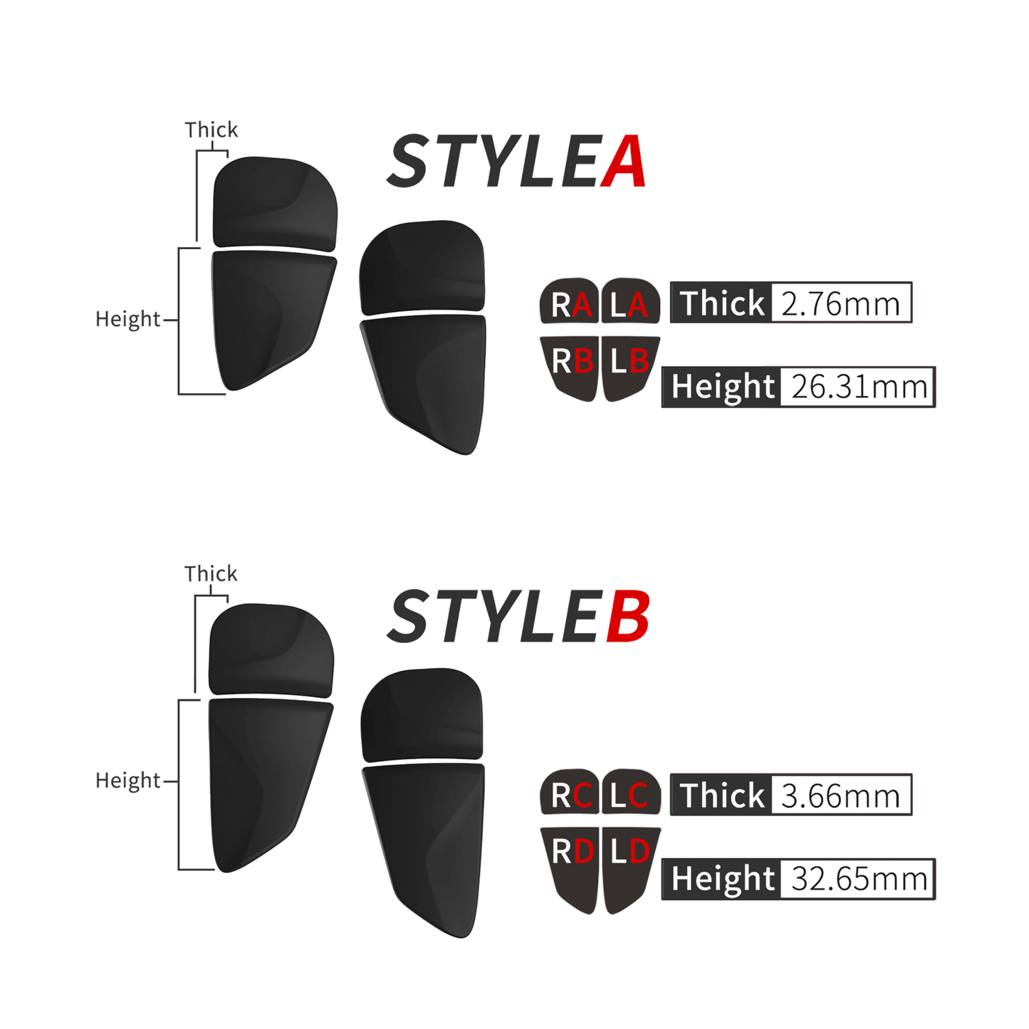 HEXGAMING ps5コントローラ対応用2ペアショルダーボタン延長トリガー、PSポータルリモートプレーヤー対応用ゲーム改善アジャスター、ps5エッジコントローラー対応用バンパートリガーエクステンダー