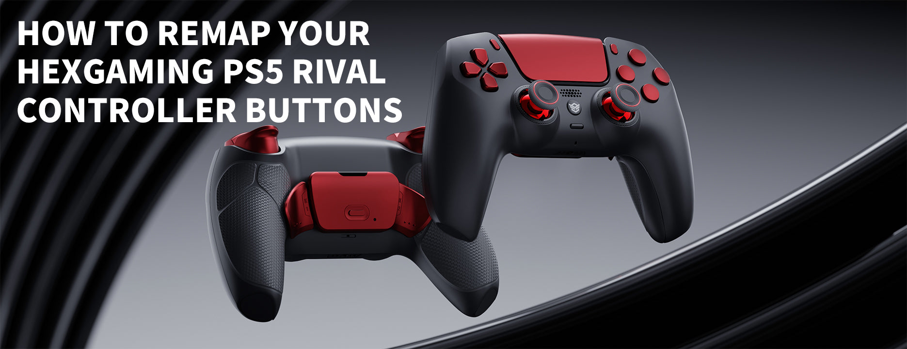 Hexgaming RIVAL PS5コントローラーの背面ボタンの使い方