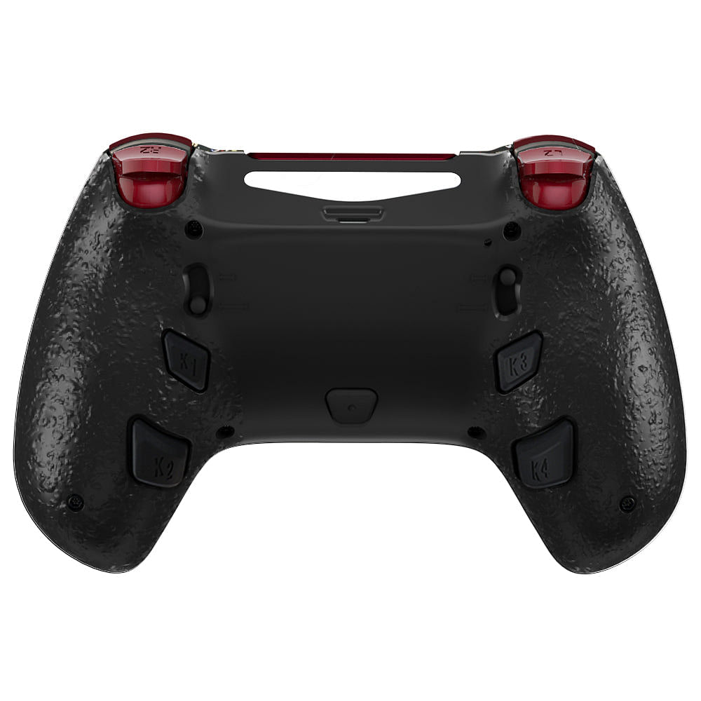 HEXGAMING HYPER Controller for PS4, PC, Mobile - Scary Party Red