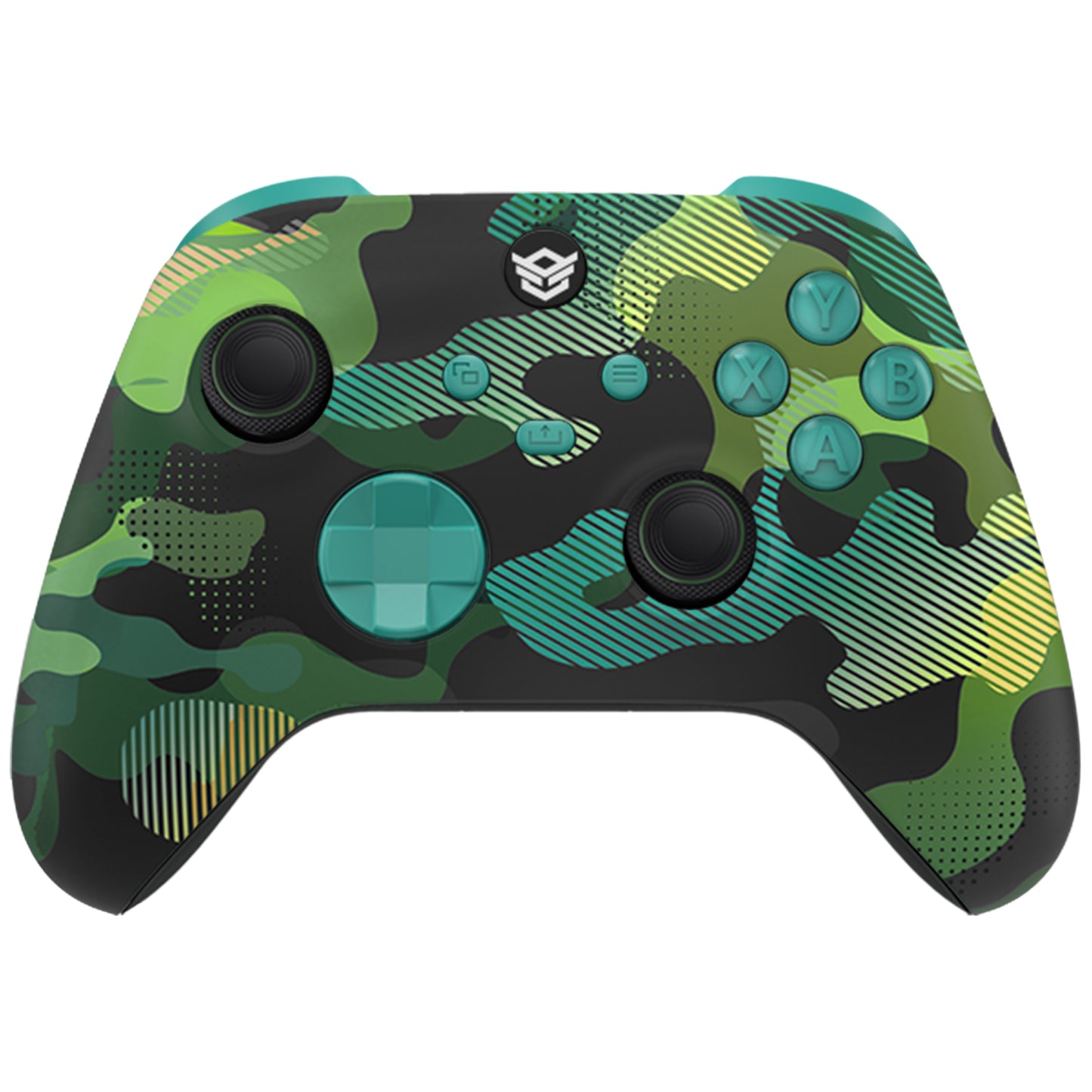 HEXGAMING ADVANCE コントローラー TMRジョイスティック＆調整可能トリガー - XBOX / PC / モバイル対応 - モンスターカモフラージュ GGY