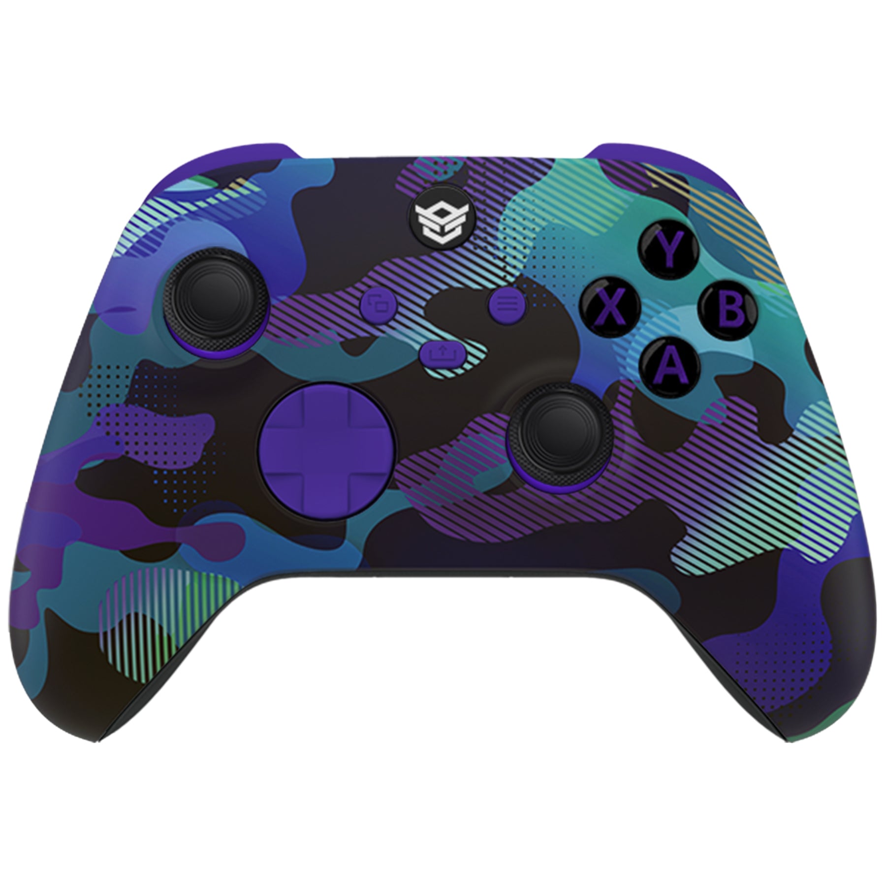HEXGAMING ADVANCE コントローラー TMRジョイスティック＆調整可能トリガー - XBOX / PC / モバイル対応 - モンスターカモフラージュ PGF
