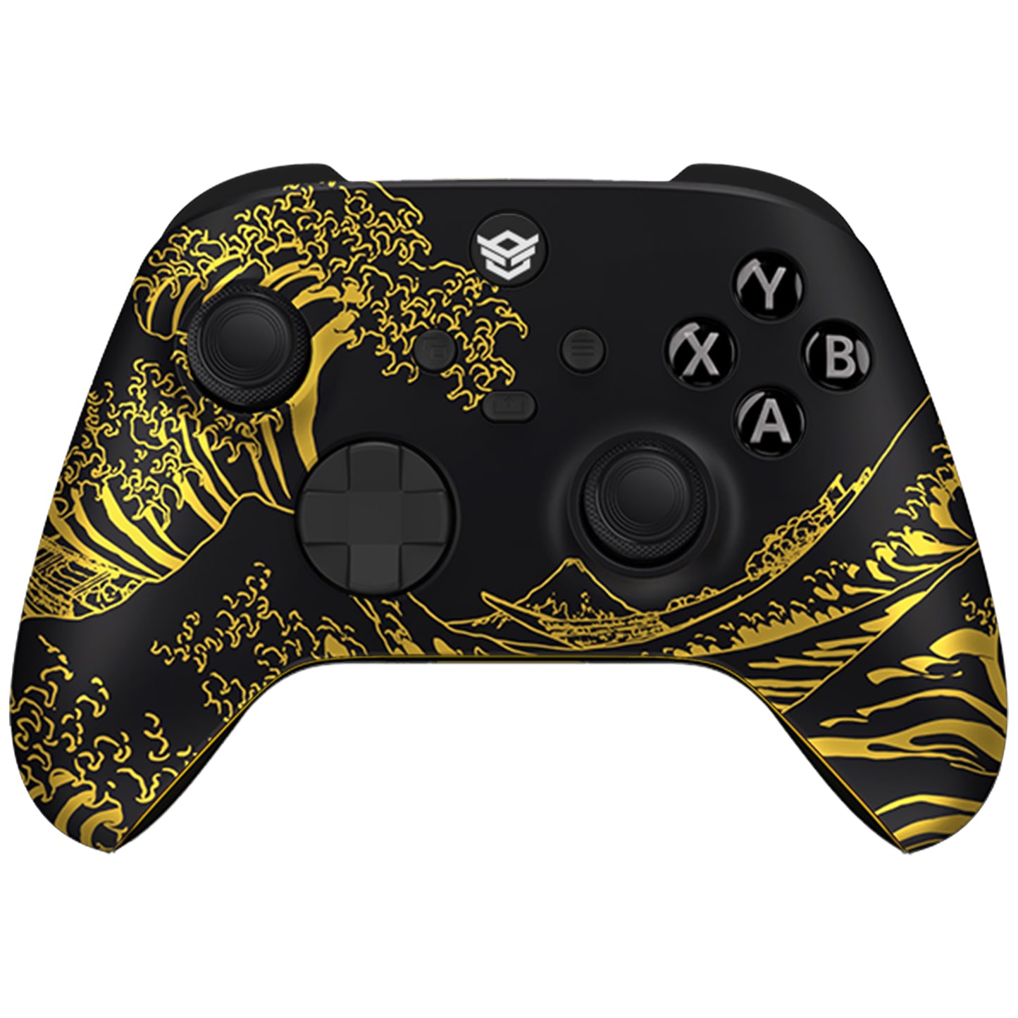 HEXGAMING ADVANCE コントローラー TMRジョイスティック＆調整可能トリガー - XBOX / PC / モバイル対応 - ブラックゴールデンウェーブ
