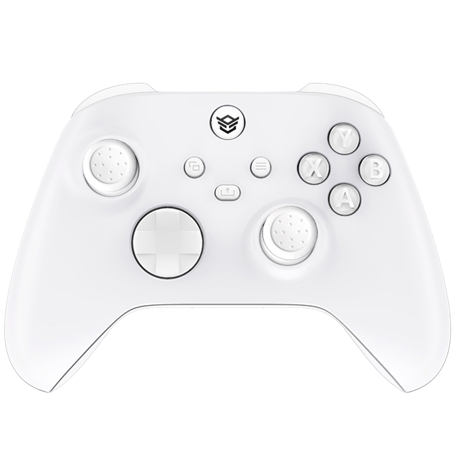 HEXGAMING ADVANCE Controller with Adjustable Triggers for XBOX, PC, Mobile - White ABXY Labeled