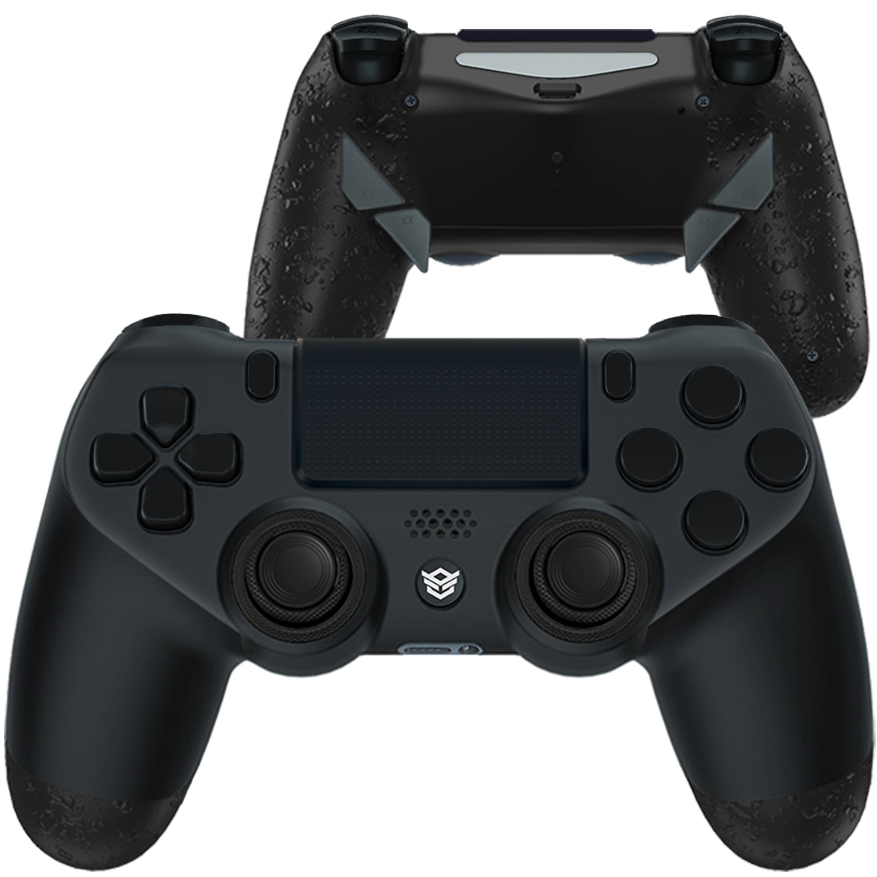 HEXGAMING NEW EDGE Controller for PS4, PC, Mobile - Textured Black