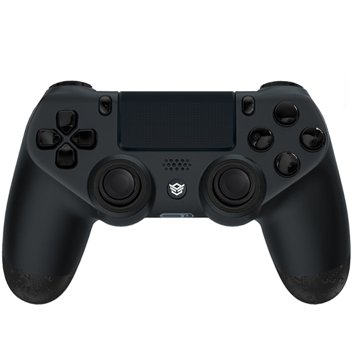 HEXGAMING NEW EDGE コントローラー は TMRジョイスティック搭載、PS4、PC、モバイル対応 - テクスチャードブラック