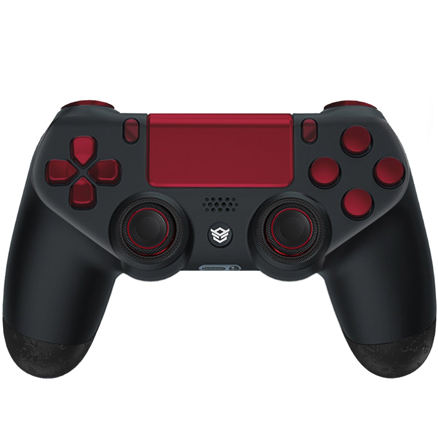 HEXGAMING NEW EDGE Controller for PS4, PC, Mobile - Black Red