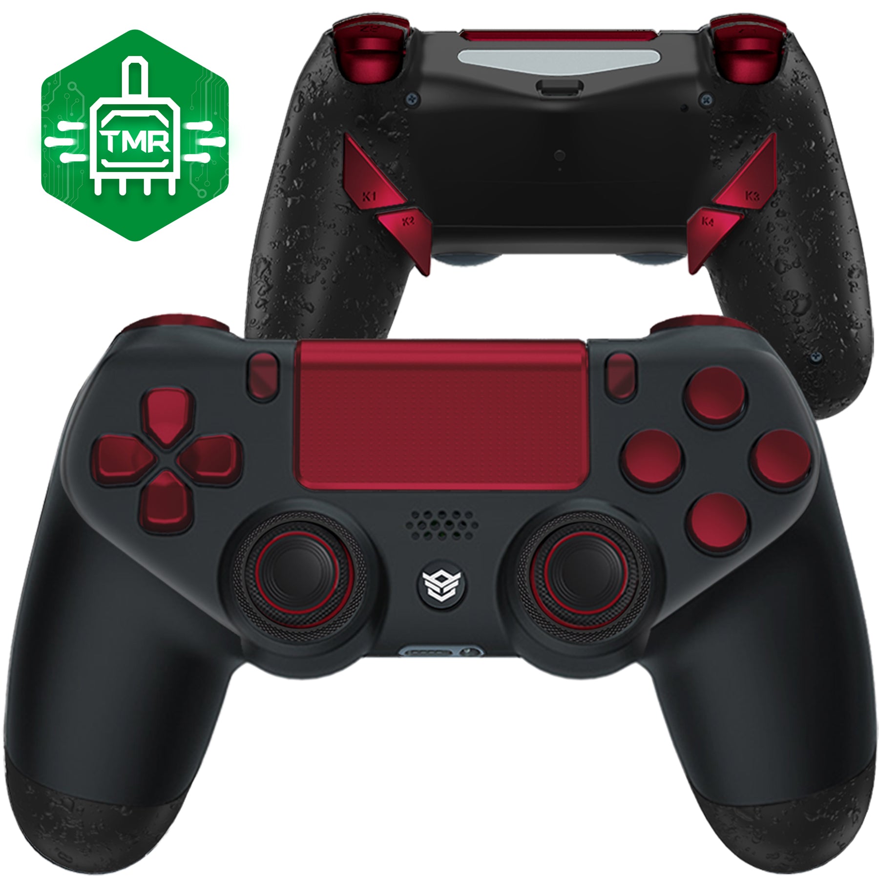 ps4コントローラー eXtremeRate PS4コントローラーCUH-ZCT2 JDM-040/050/055用ホール