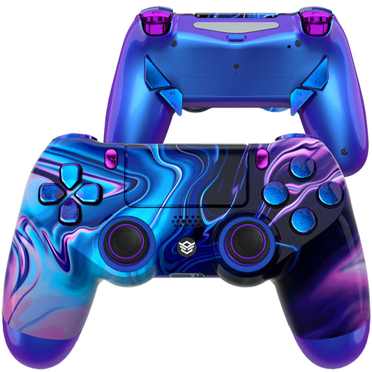 HEXGAMING NEW EDGE Controller for PS4, PC, Mobile - Chaos Illusion