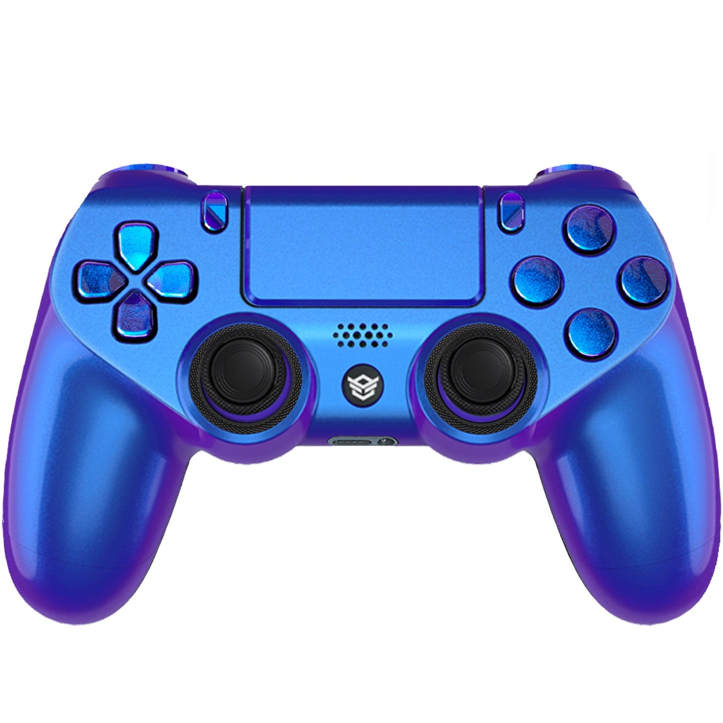 HEXGAMING NEW EDGE Controller for PS4, PC, Mobile - Chameleon Purple Blue