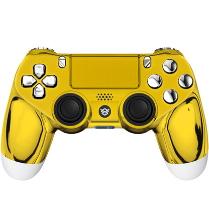 HEXGAMING NEW EDGE Controller for PS4, PC, Mobile - Chrome Gold