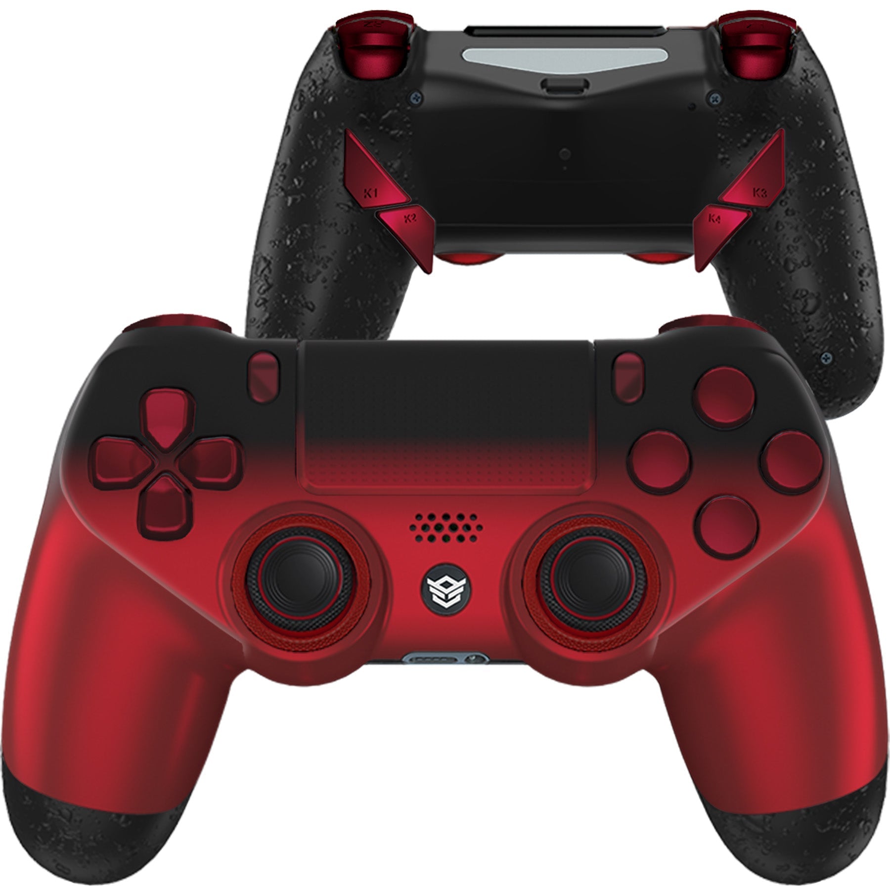 HEXGAMING NEW EDGE Controller for PS4, PC, Mobile - Shadow Red