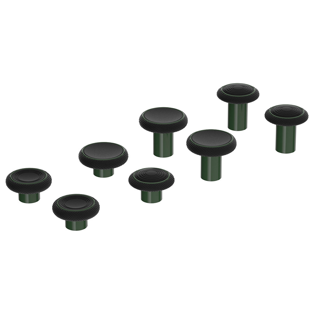 HEXGAMING Replacement Thumbsticks 2 Height Domed & Concave Grips