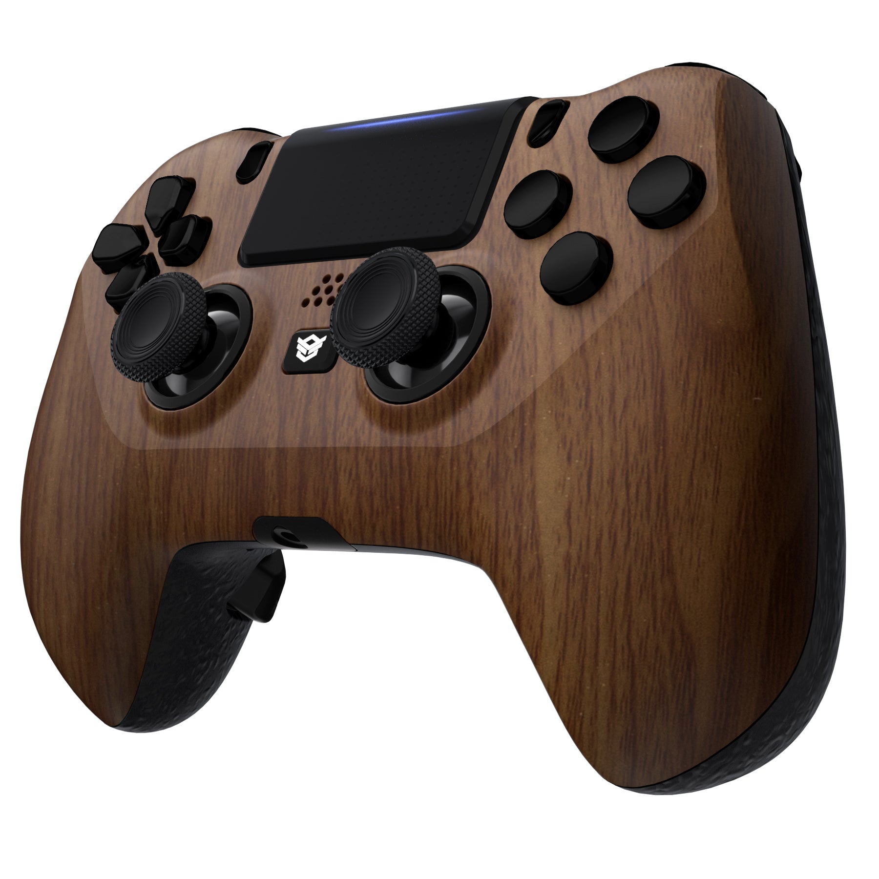 PlayStation4 - PS4コントローラー木目調 HEXGAMING HYPER コントローラー は PS4、PC、モバイル対応