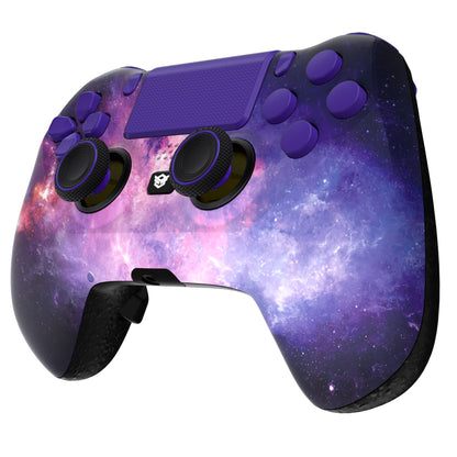 HEXGAMING HYPER Controller for PS4, PC, Mobile - Purple Sky