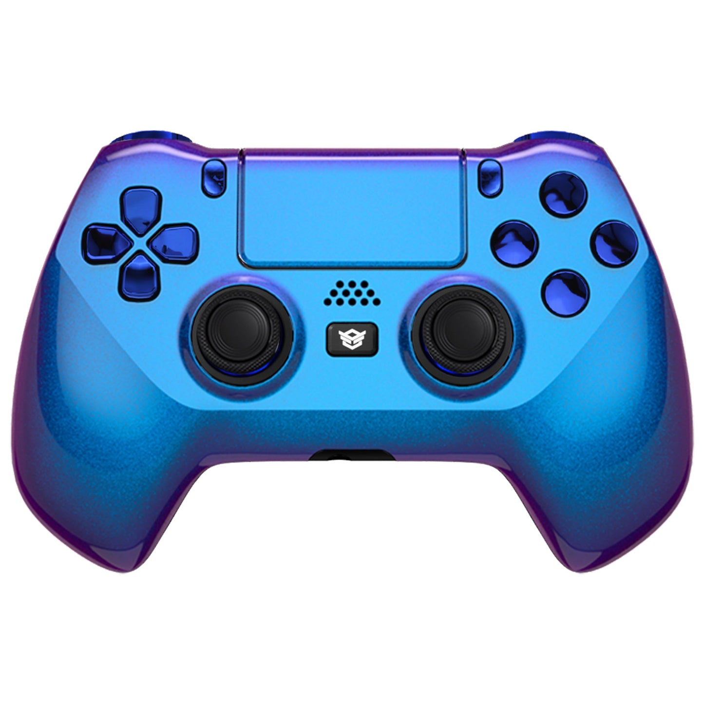 HEXGAMING HYPER Controller for PS4, PC, Mobile- Chameleon Chrome Blue