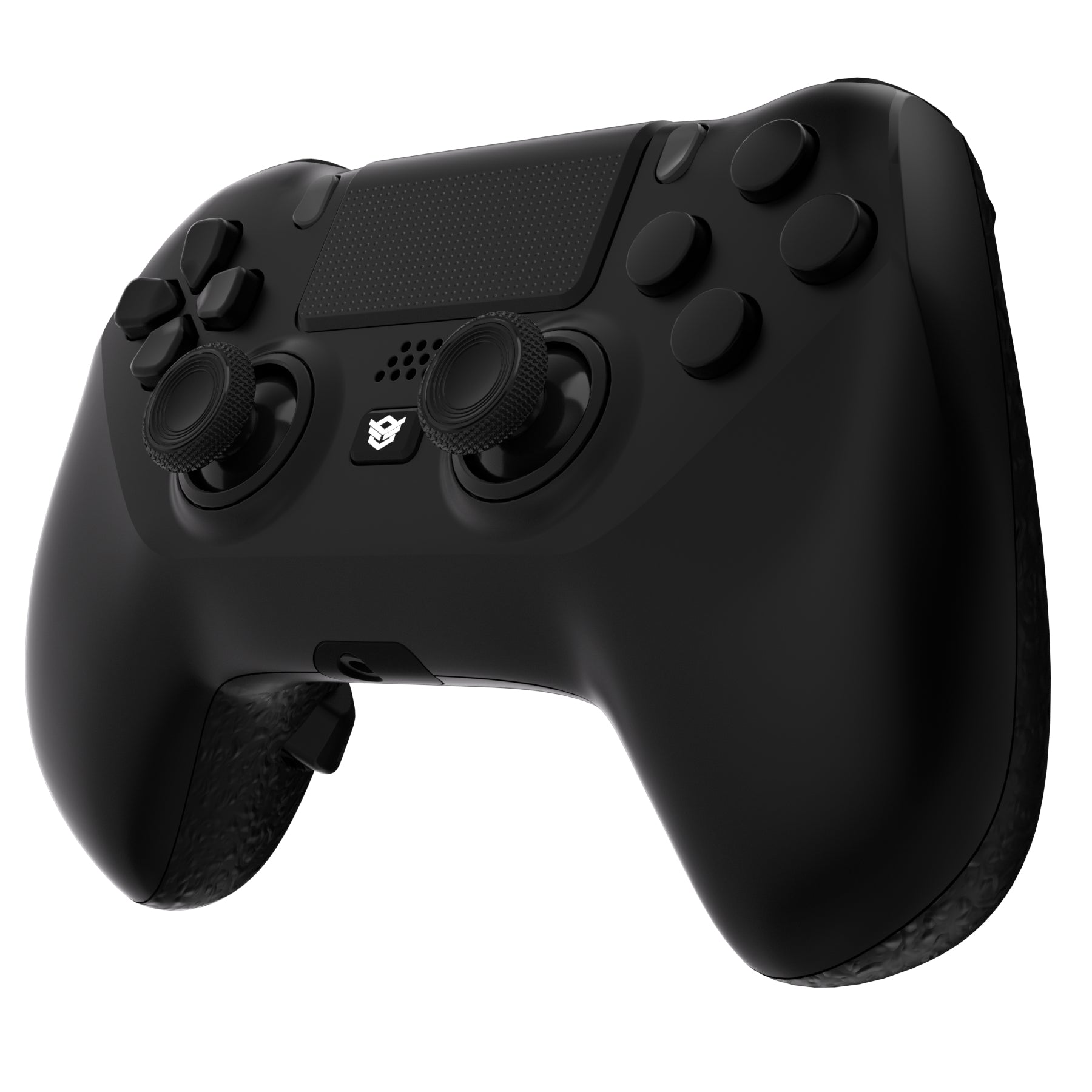 HEXGAMING HYPER コントローラー は TMRジョイスティック搭載、PS4、PC、モバイル対応 - テクスチャードブラック