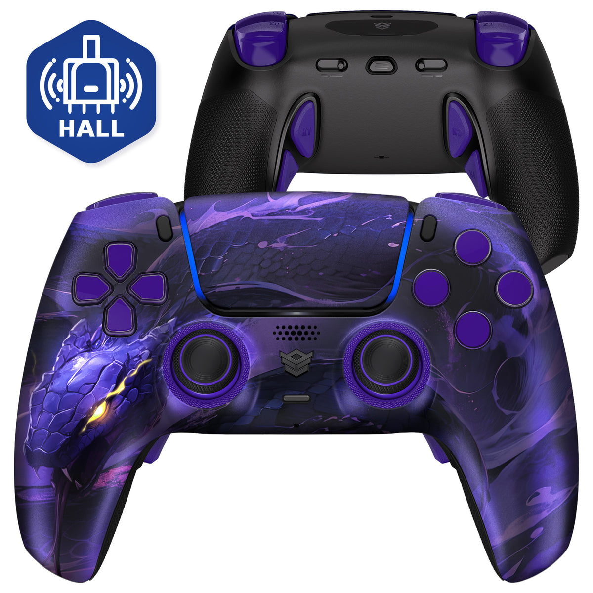 HEXGAMING PHANTOMコントローラー はPS5、PC、モバイル対応、調整可能 