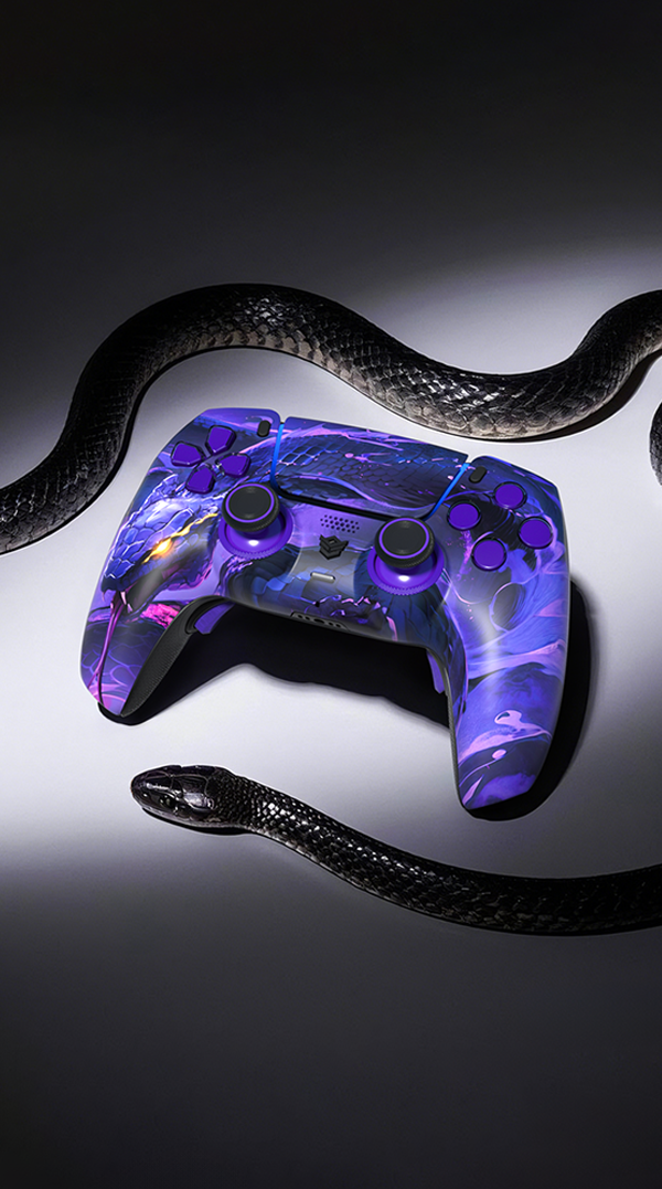 HexGamingカスタムコントローラー、PS5/PS4/Xbox対応用