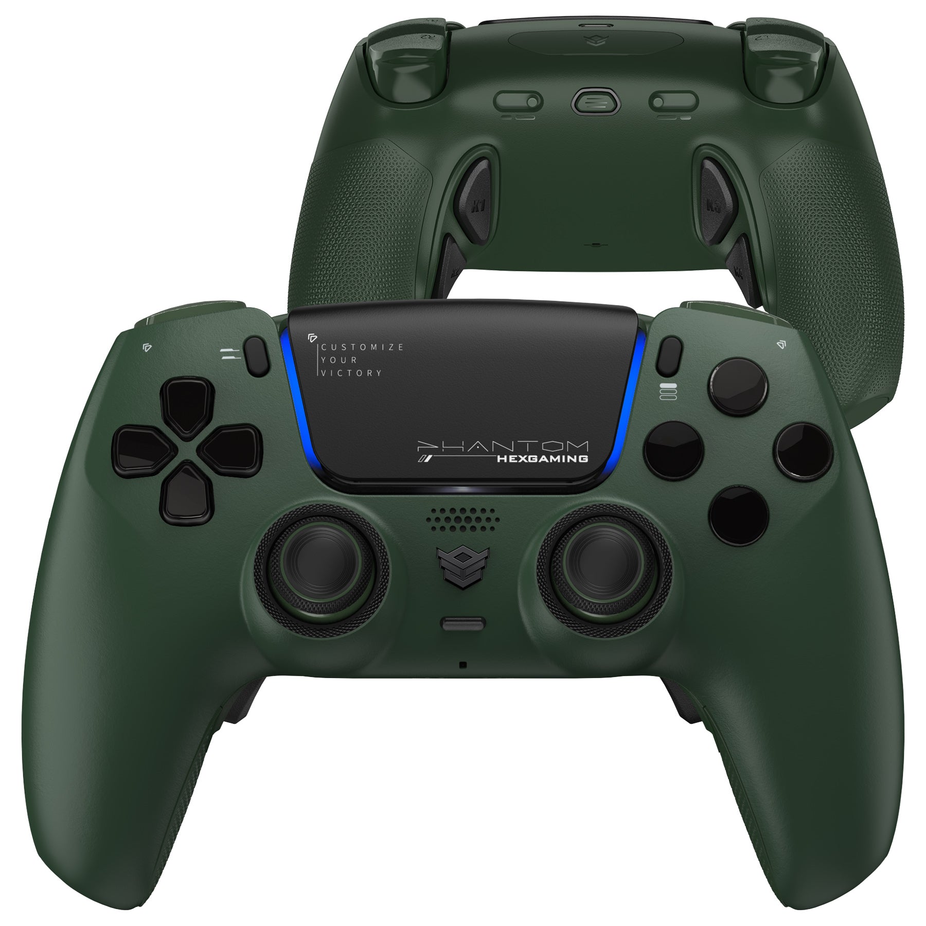 Hexgaming PS5背面ボタン カスタムコントローラー HEXGAMING PHANTOMコントローラー はPS5、PC、モバイル対応