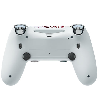 HEXGAMING NEW SPIKE Controller for PS4, PC, Mobile- Clown Chrome Silver