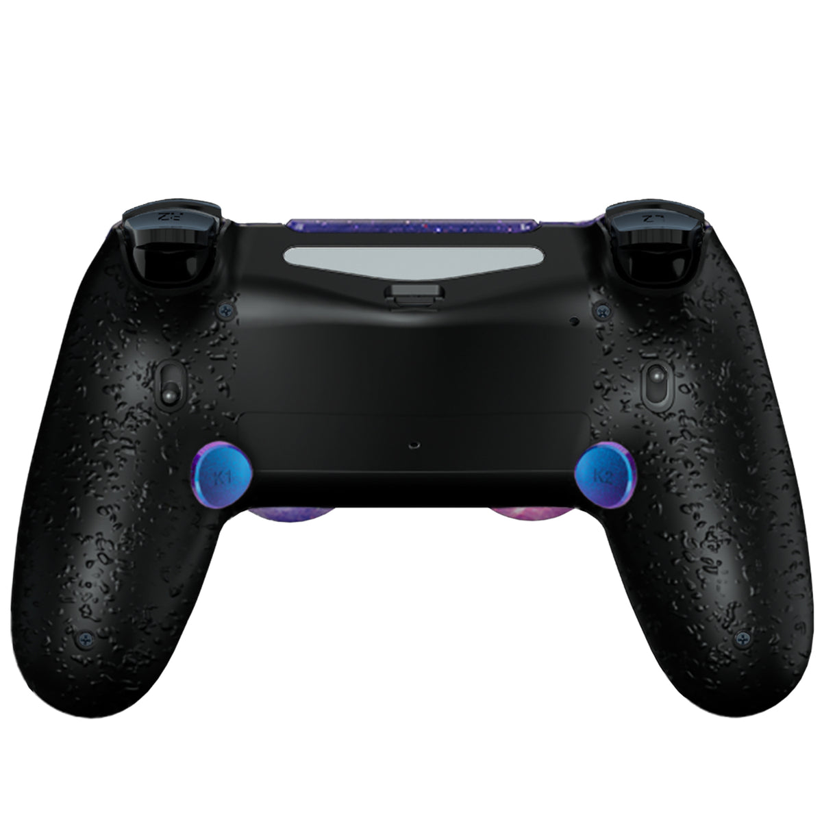 HEXGAMING  NEW SPIKE コントローラー は TMRジョイスティック搭載、PS4、PC、モバイル対応 - 星雲紫黒