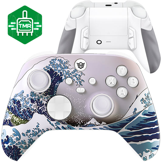 HEXGAMING ULTRA X コントローラーはTMRジョイスティック搭載、XBOX、PC、モバイル対応 - ザ グレート ウェーブ