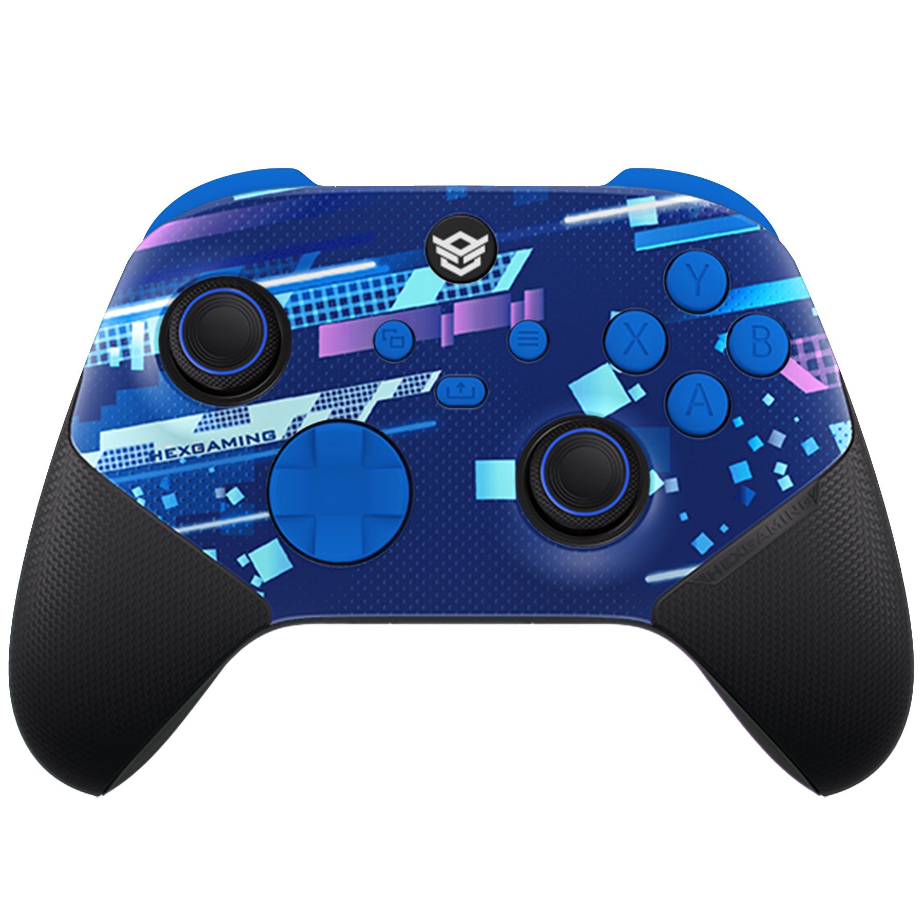 ULTRA X with Adjustable Triggers & Rubberized Grip Faceplate - Blue Space Distortion