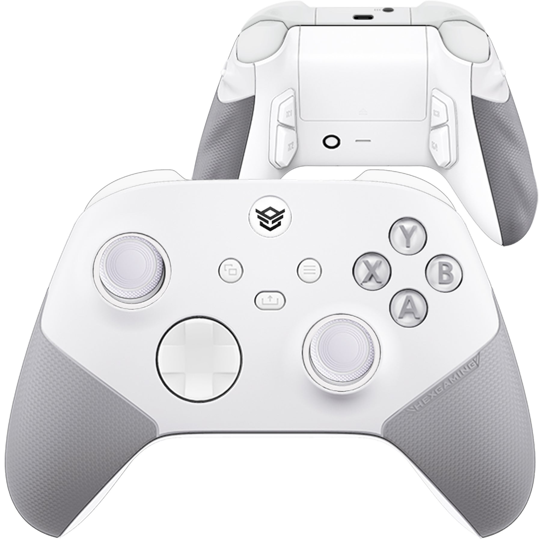 HEXGAMING ULTRA X Controller for XBOX, PC, Mobile  - White ABXY LabeledHEXGAMING ULTRA X Controller for XBOX, PC, Mobile  - White ABXY Labeled