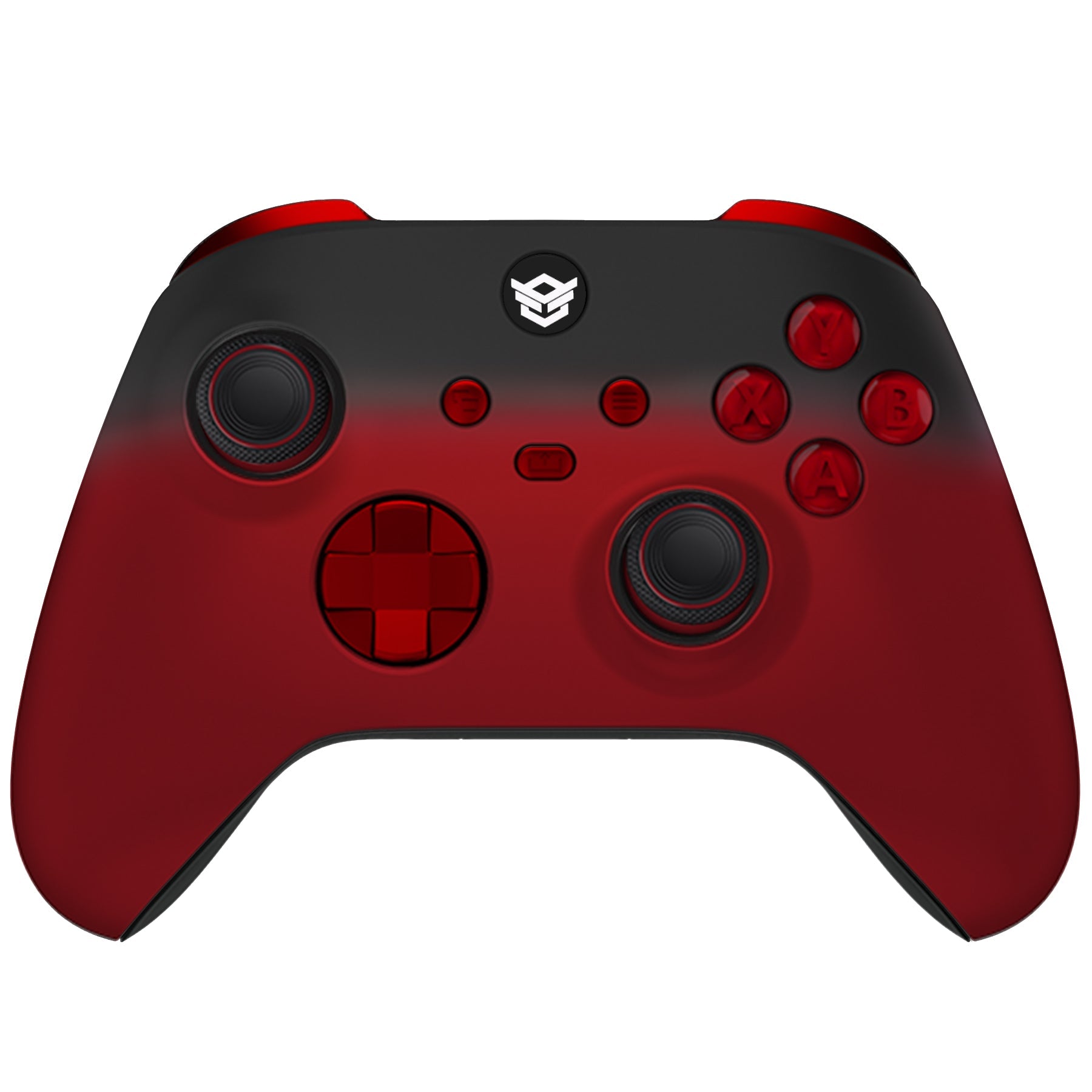 HEXGAMING ULTRA X Controller for XBOX, PC, Mobile  - Shadow Red ABXY Labeled