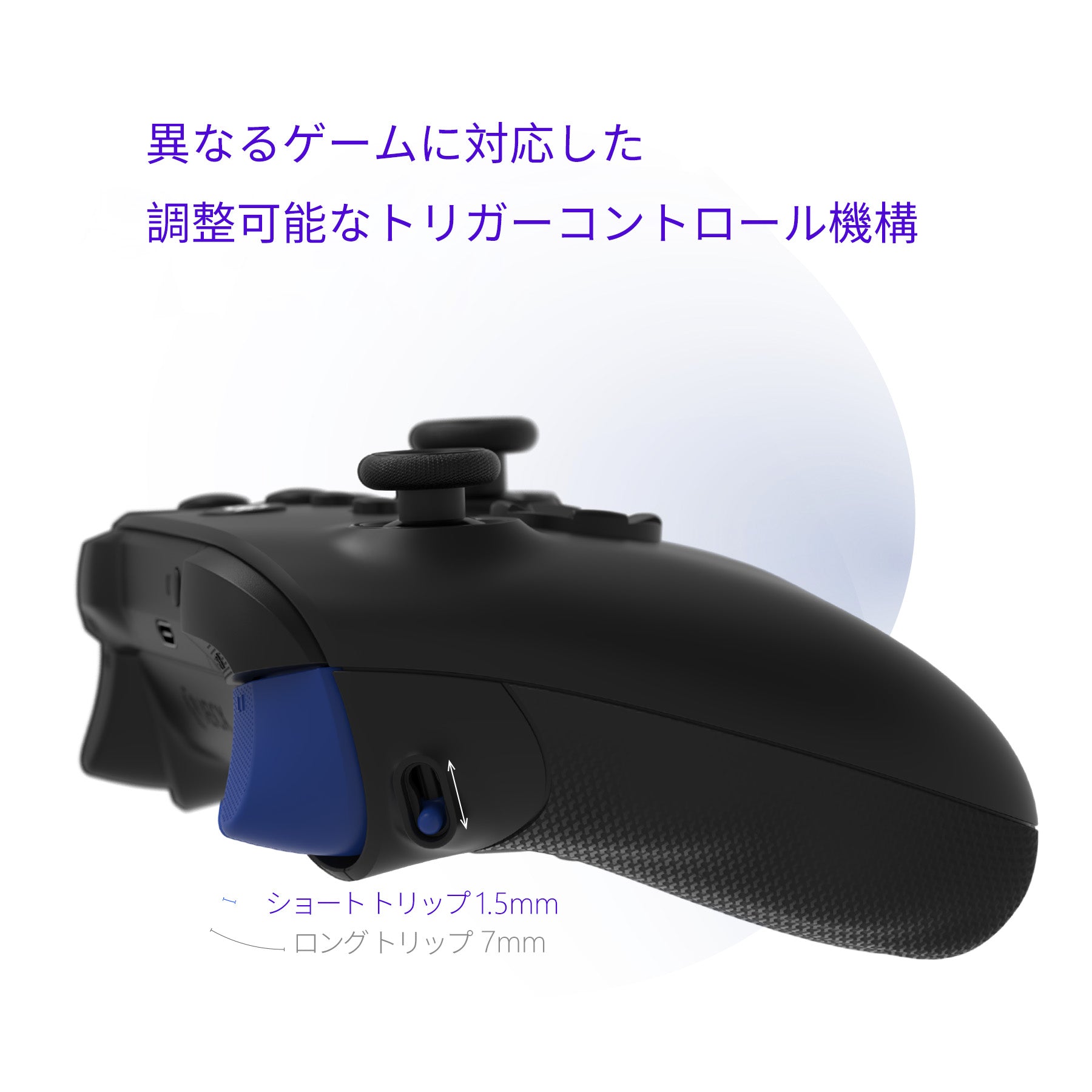 HEXGAMING ULTRA X コントローラーはXBOX、PC、モバイル対応 - カオスの起源 ABXYボタン