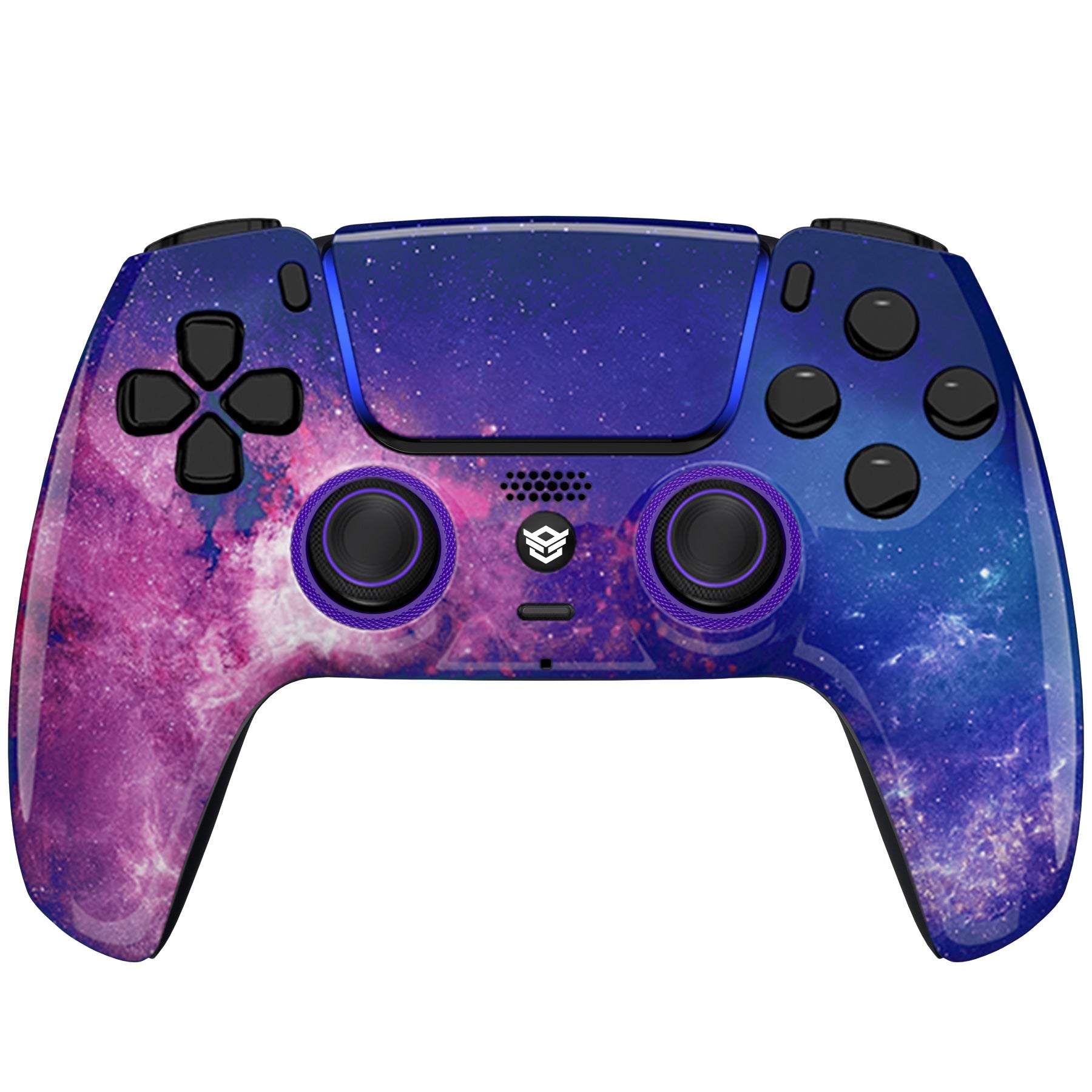 HEXGAMING ULTIMATE Controller for PS5, PC, Mobile - Purple Galaxy