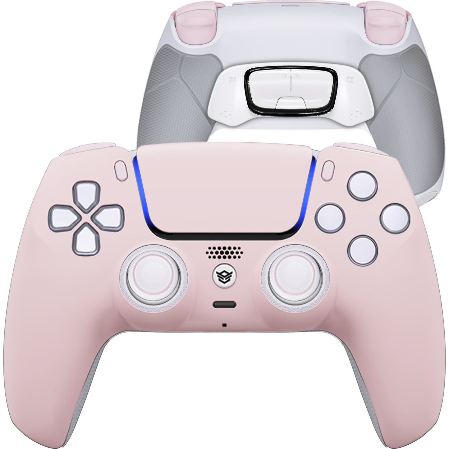 HEXGAMING ULTIMATE Controller for PS5, PC, Mobile - Pink White