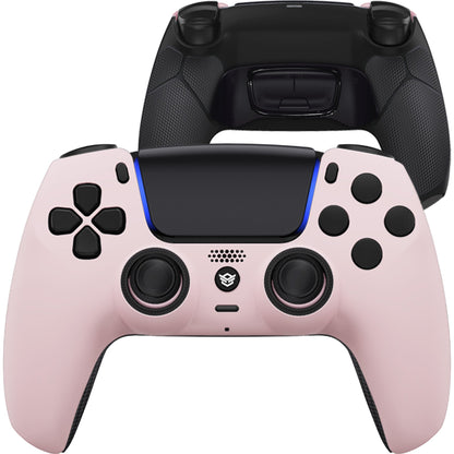 HEXGAMING ULTIMATE Controller for PS5, PC, Mobile- Cherry Blossoms Pink Black