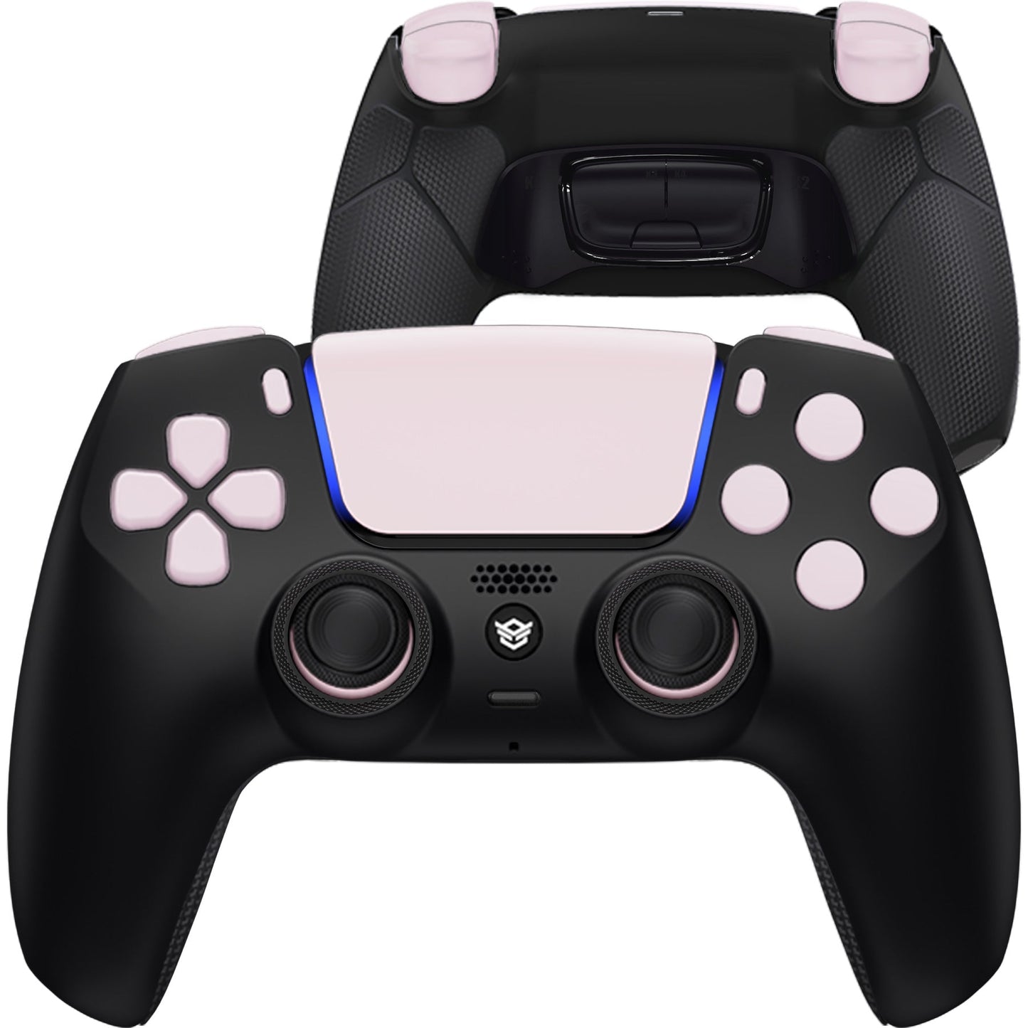 HEXGAMING ULTIMATE Controller for PS5, PC, Mobile - Black Cherry Blossoms Pink