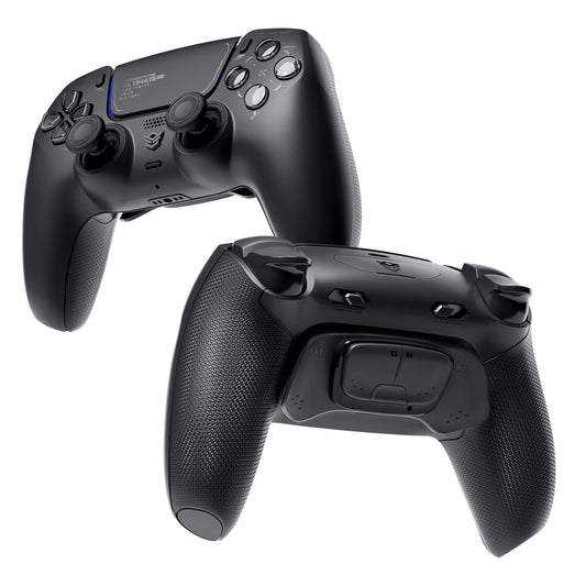 HEXGAMING ULTIMATE PRO ゲーミングコントローラー PS5/PC/モバイル対応  – 割り当て可能な背面ボタン4個、カスタムプロファイル6種類、調整可能なトリガー、交換可能なサムスティック8本【ブラック】